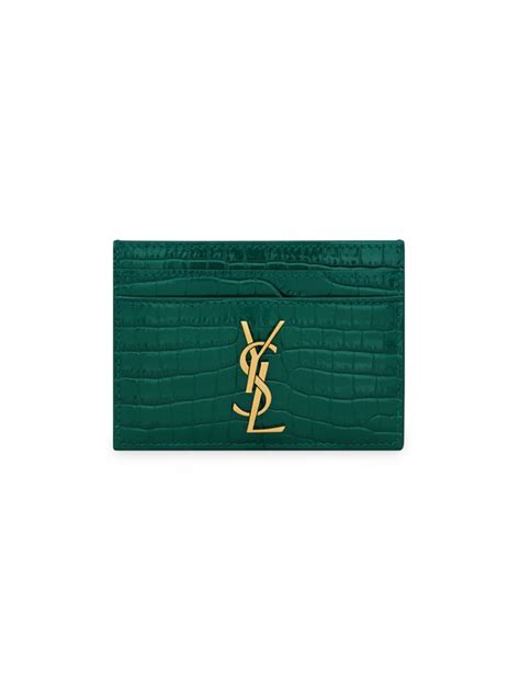 CASSANDRE card case in CROCODILE 